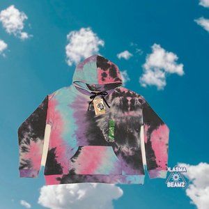 Brushed Reverse Tie-Dye Hoodie L